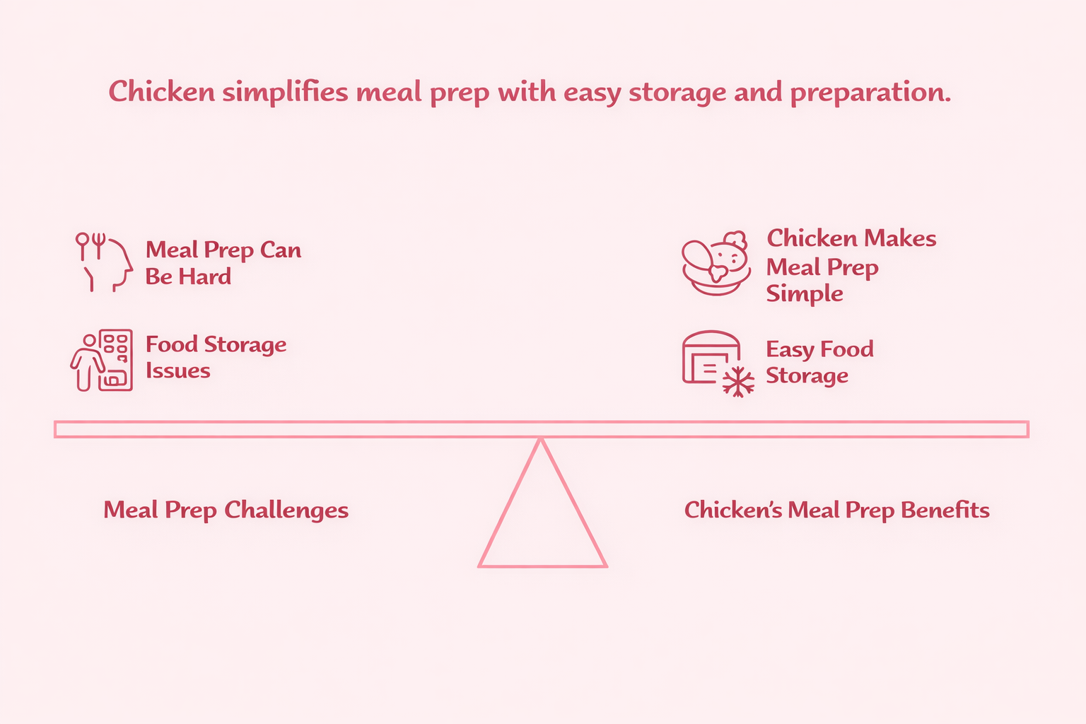 Why chicken is always a good option for meal prep